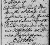 metryka urodzenia z dn.26.09.1747r. Brygida Wodzeńska‎(Bartnicka)‎